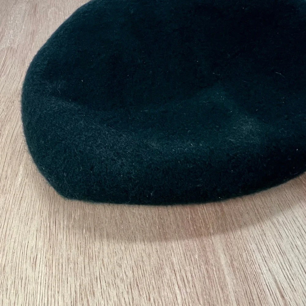 Bancroft Beret Mens 7 Green Army US Military Wool Ranger DLA100-91-D-4056 Uni